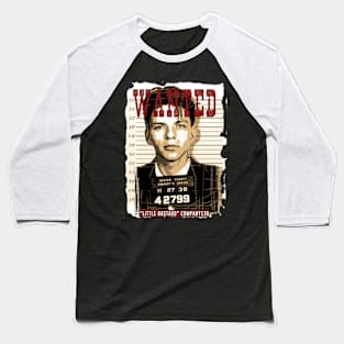 Wanted S. Baseball T-Shirt